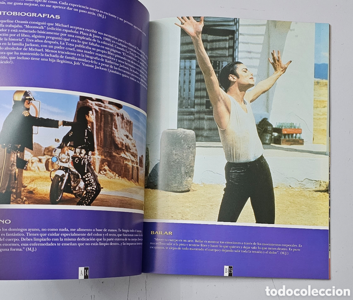 Cat&aacute;logos de m&uacute;sica: LIBRO MICHAEL JACKSON (Espa&ntilde;a - La Mascara - 1992) - Foto 12