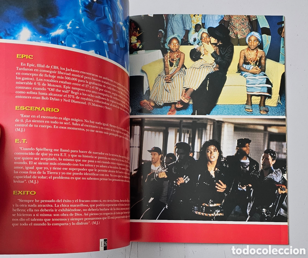 Cat&aacute;logos de m&uacute;sica: LIBRO MICHAEL JACKSON (Espa&ntilde;a - La Mascara - 1992) - Foto 15