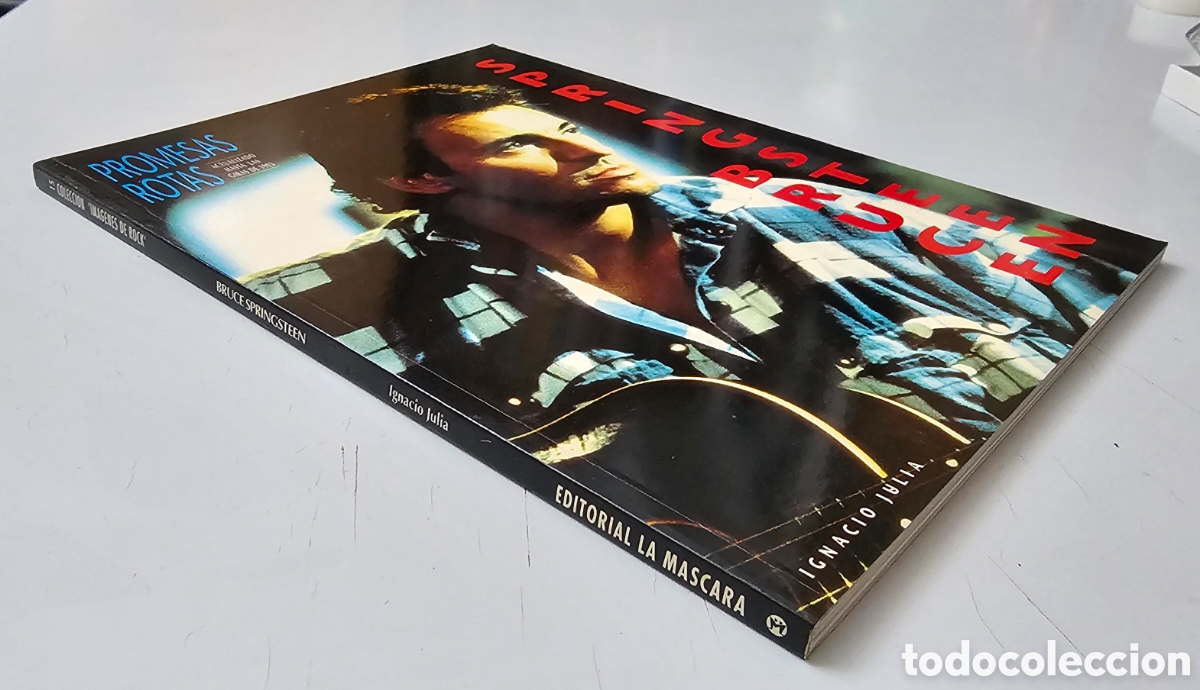 Cat&aacute;logos de m&uacute;sica: LIBRO BRUCE SPRINGSTEEN (Espa&ntilde;a - La Mascara - 1992) - Foto 2