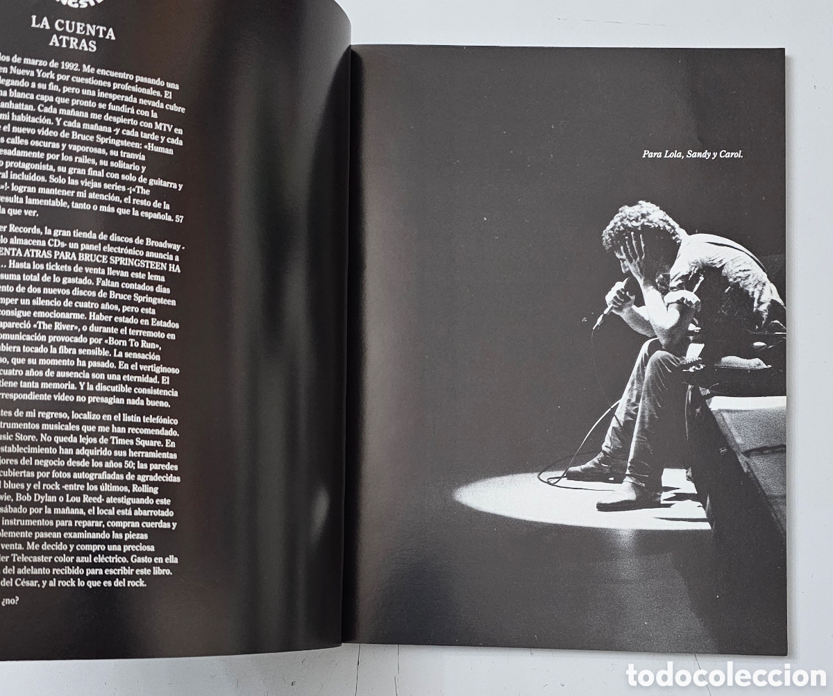 Cat&aacute;logos de m&uacute;sica: LIBRO BRUCE SPRINGSTEEN (Espa&ntilde;a - La Mascara - 1992) - Foto 7