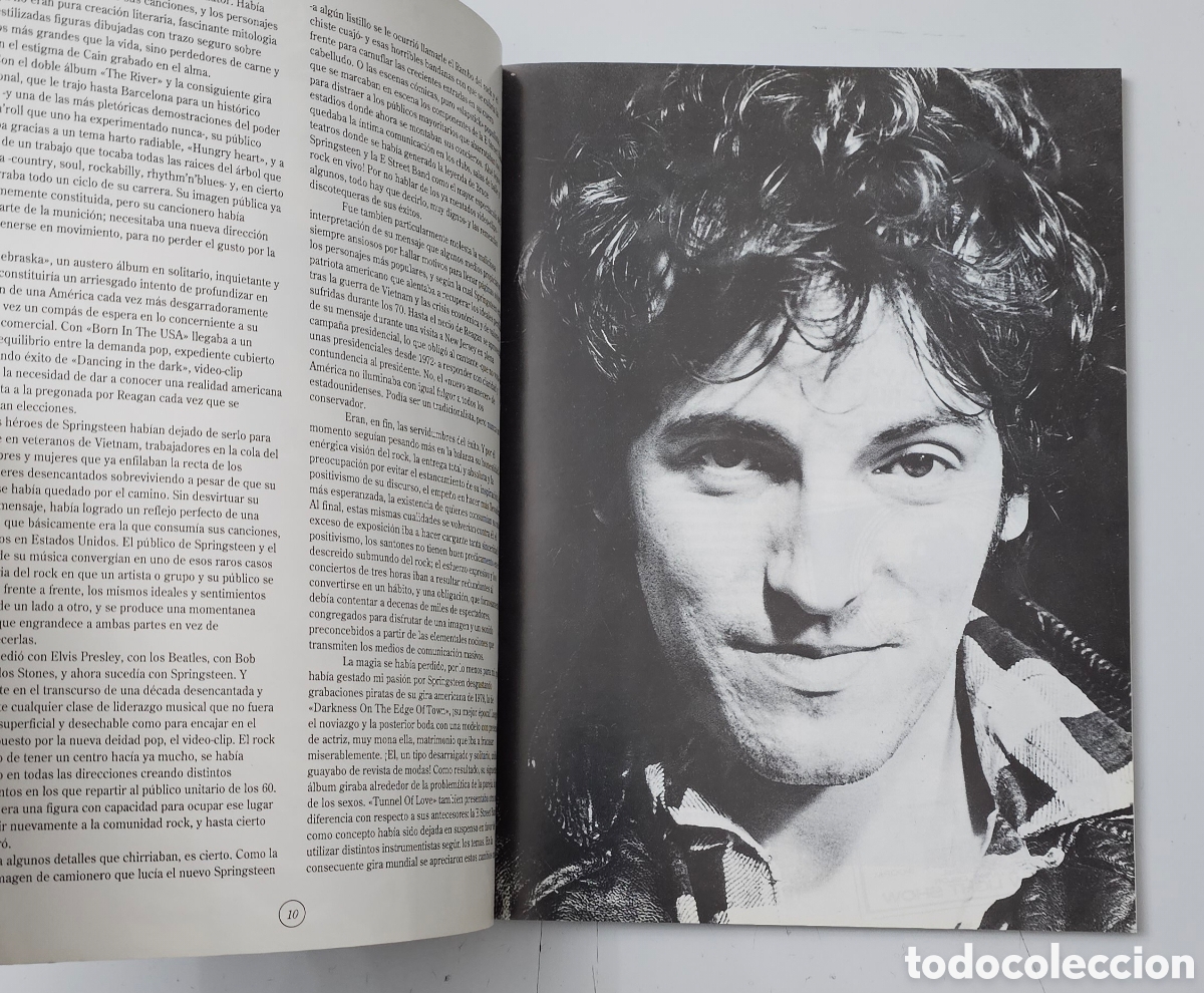 Cat&aacute;logos de m&uacute;sica: LIBRO BRUCE SPRINGSTEEN (Espa&ntilde;a - La Mascara - 1992) - Foto 10