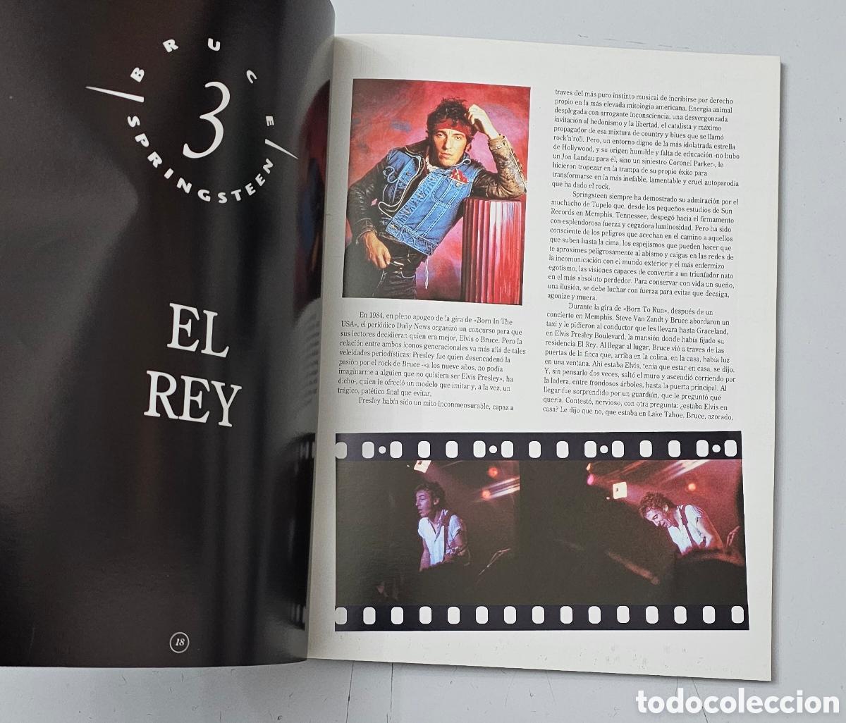 Cat&aacute;logos de m&uacute;sica: LIBRO BRUCE SPRINGSTEEN (Espa&ntilde;a - La Mascara - 1992) - Foto 13