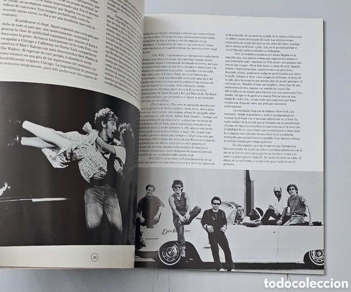 Cat&aacute;logos de m&uacute;sica: LIBRO BRUCE SPRINGSTEEN (Espa&ntilde;a - La Mascara - 1992) - Foto 16