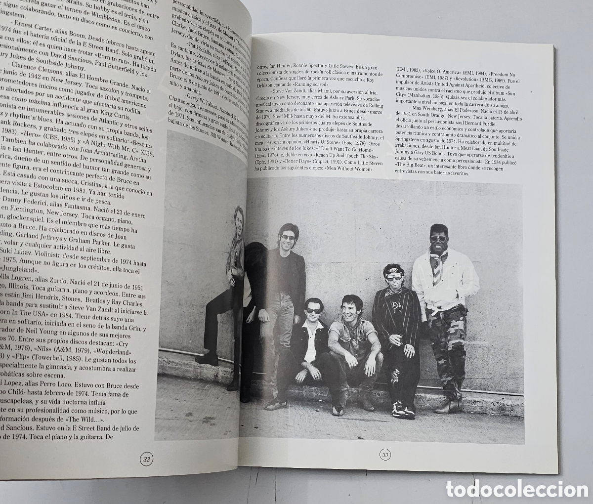Cat&aacute;logos de m&uacute;sica: LIBRO BRUCE SPRINGSTEEN (Espa&ntilde;a - La Mascara - 1992) - Foto 18