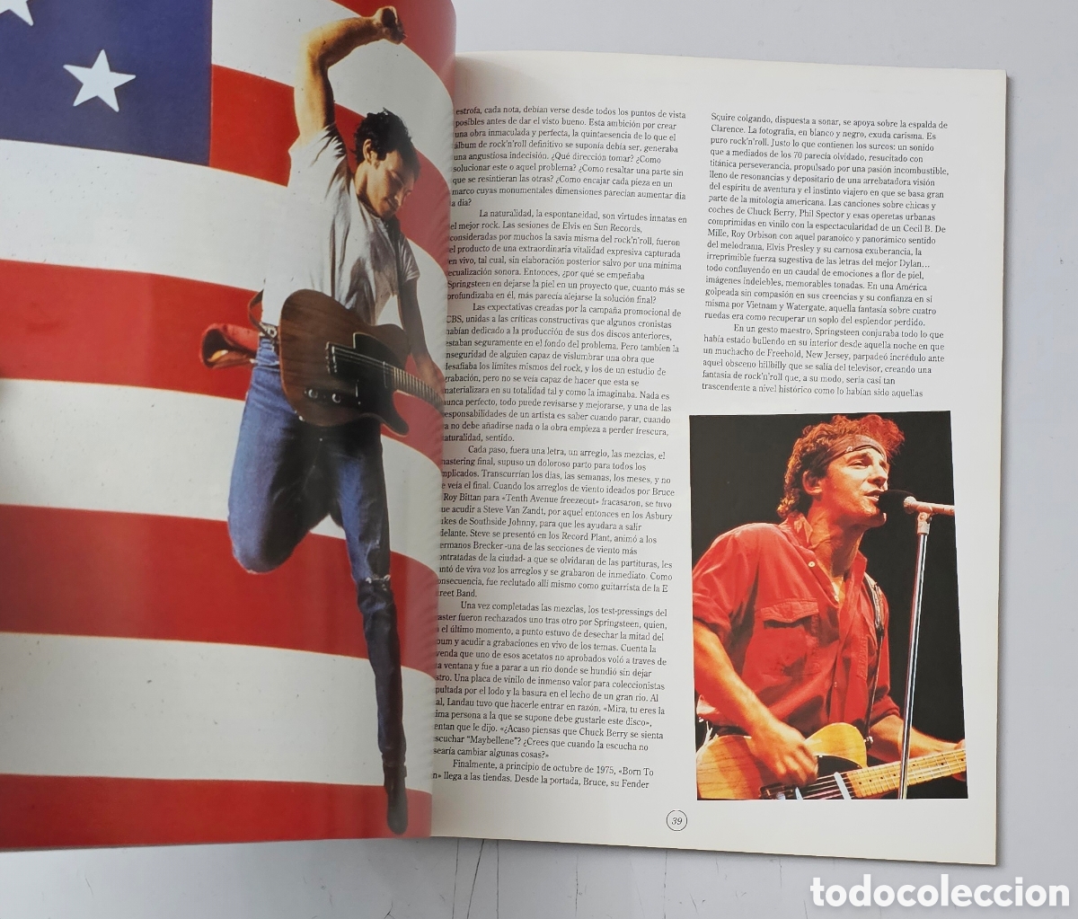Cat&aacute;logos de m&uacute;sica: LIBRO BRUCE SPRINGSTEEN (Espa&ntilde;a - La Mascara - 1992) - Foto 20