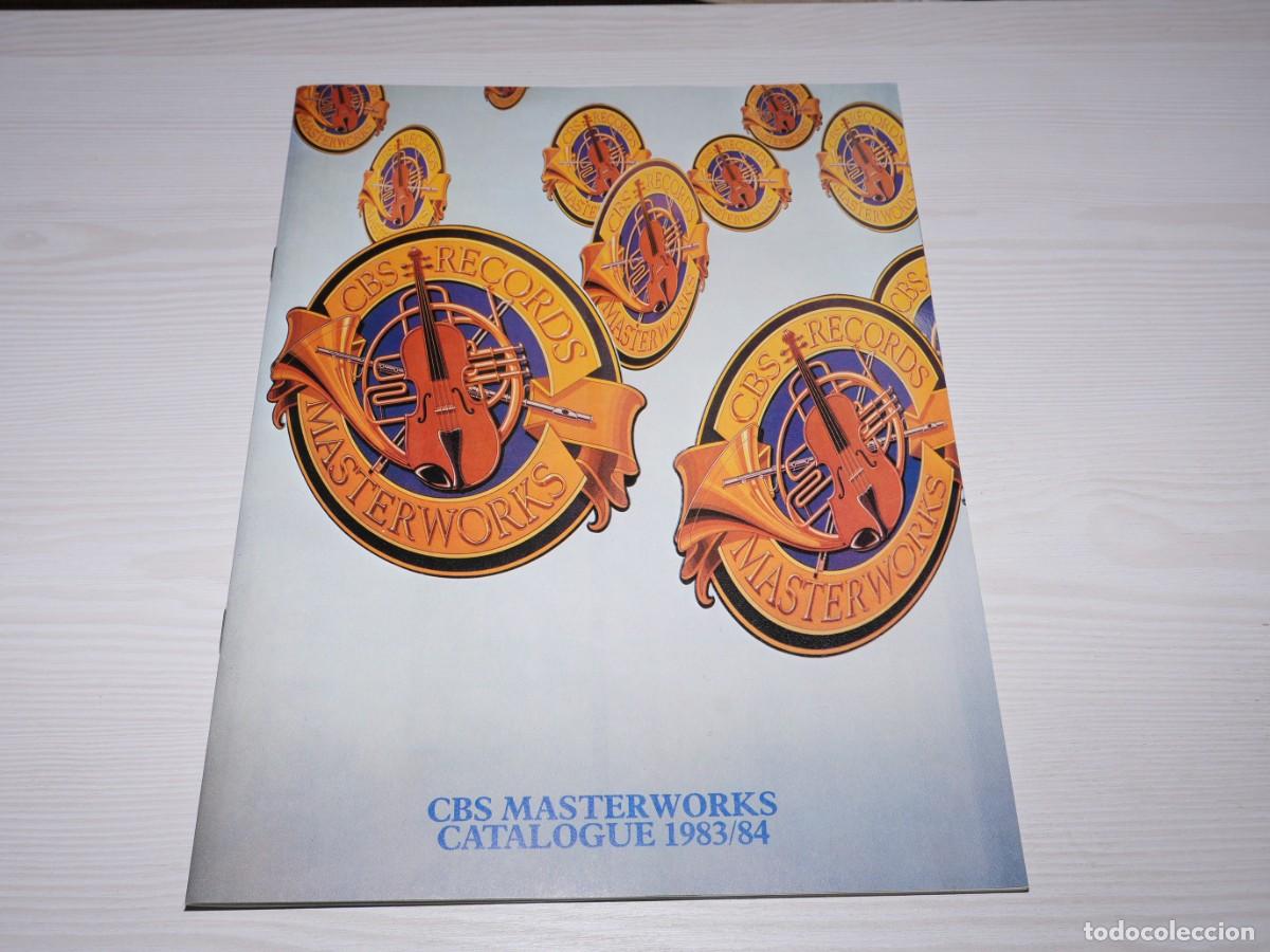 Cat&aacute;logos de m&uacute;sica: CATALOGO DE DISCOS CBS MASTERWORKS - 1983 - 1984 - Foto 1
