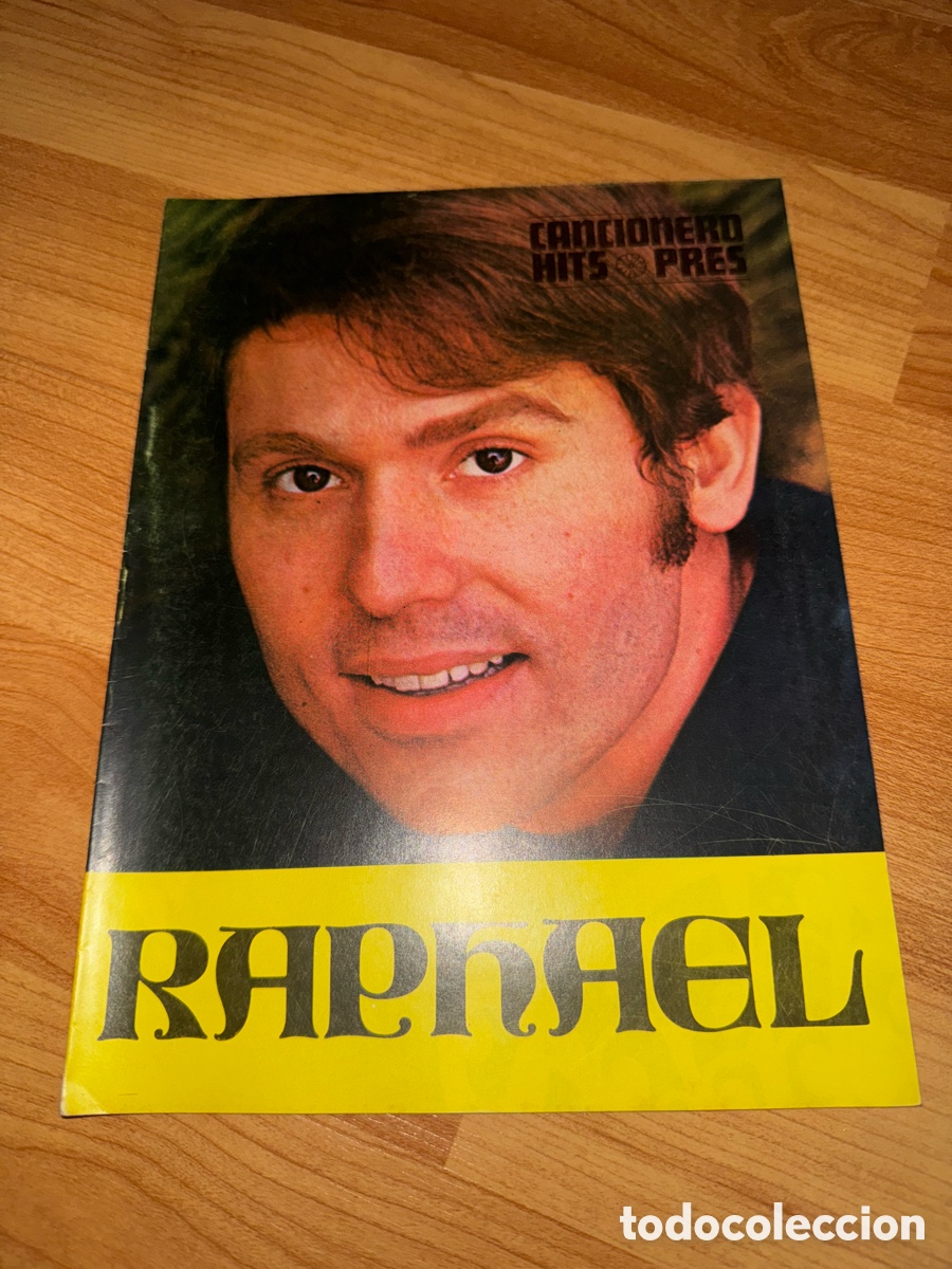 Cat&aacute;logos de m&uacute;sica: Raphael - Cancionero - Foto 1
