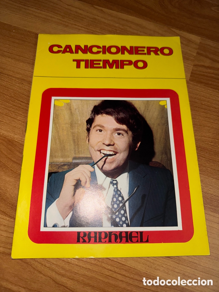 Cat&aacute;logos de m&uacute;sica: Raphael - Cancionero - Foto 1