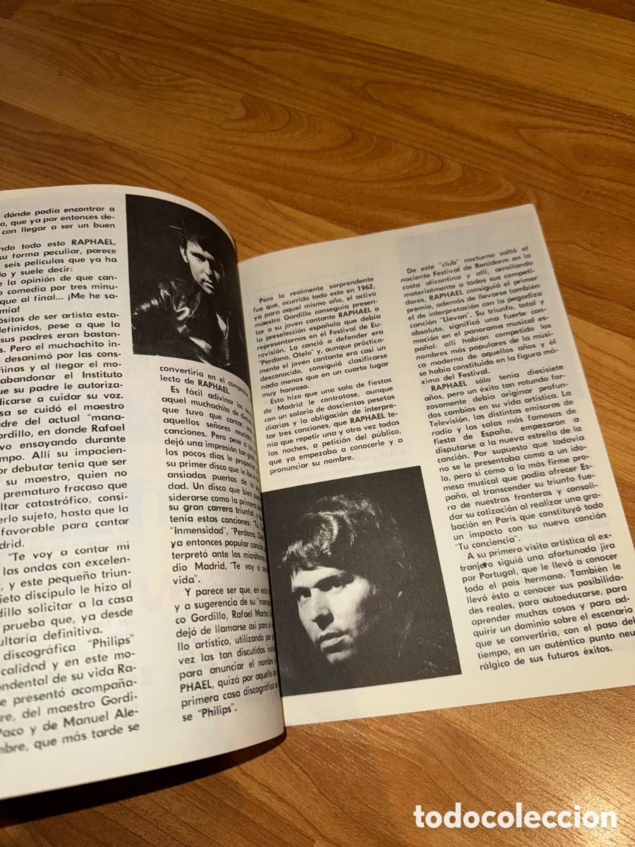 Cat&aacute;logos de m&uacute;sica: Raphael - Biograf&iacute;a - La Voz - Foto 4