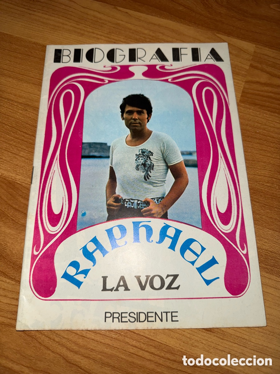Cat&aacute;logos de m&uacute;sica: Raphael - Biograf&iacute;a - La Voz - Foto 1