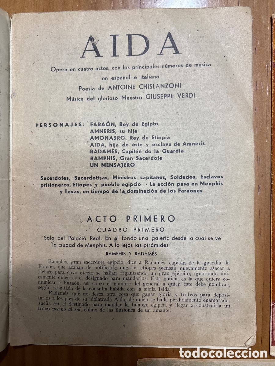 Cat&aacute;logos de m&uacute;sica: 3 programas ant&iacute;guos opera - Foto 5
