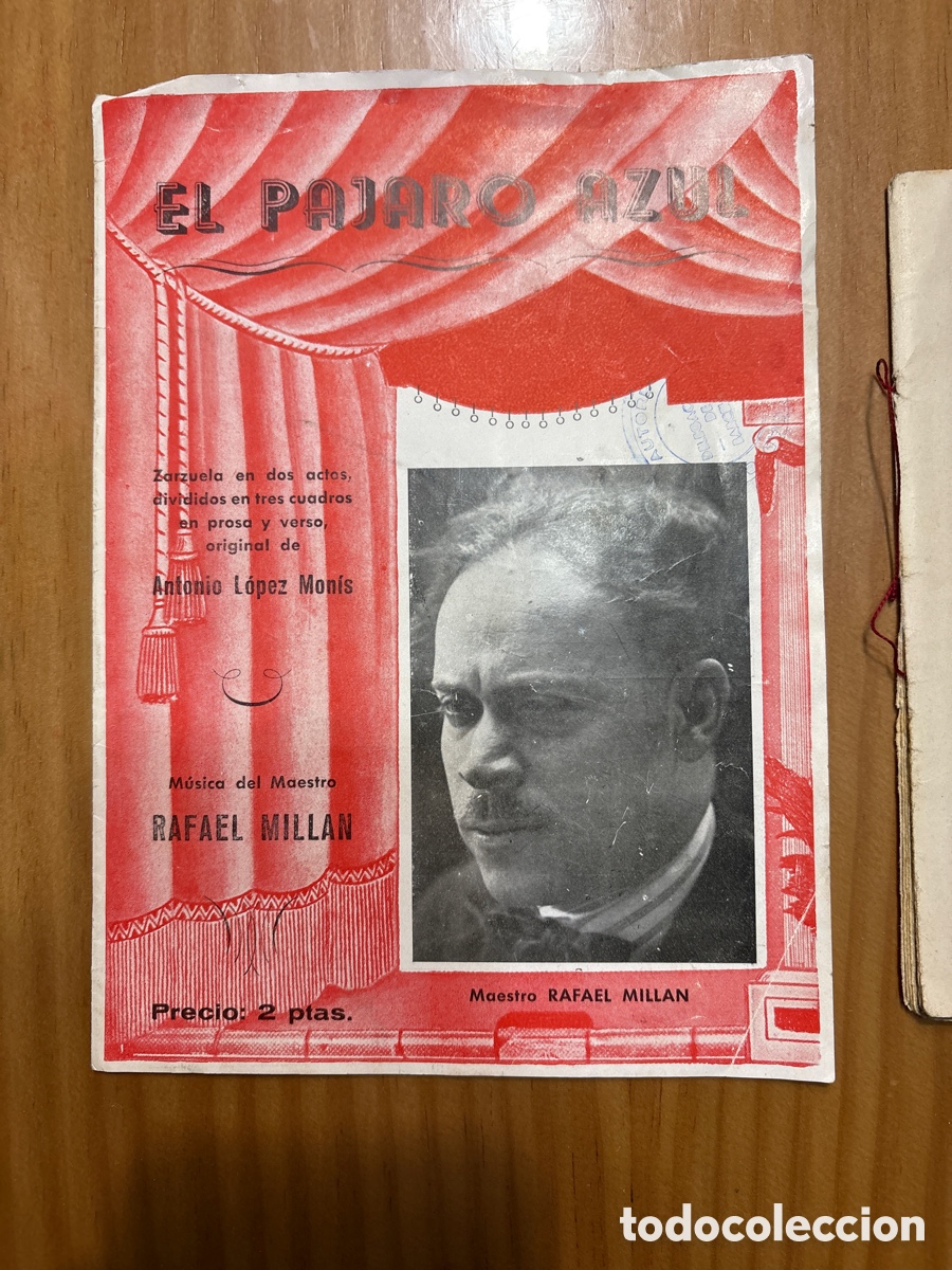 Cat&aacute;logos de m&uacute;sica: 2 programas antiguos de Zarzuela - Foto 2