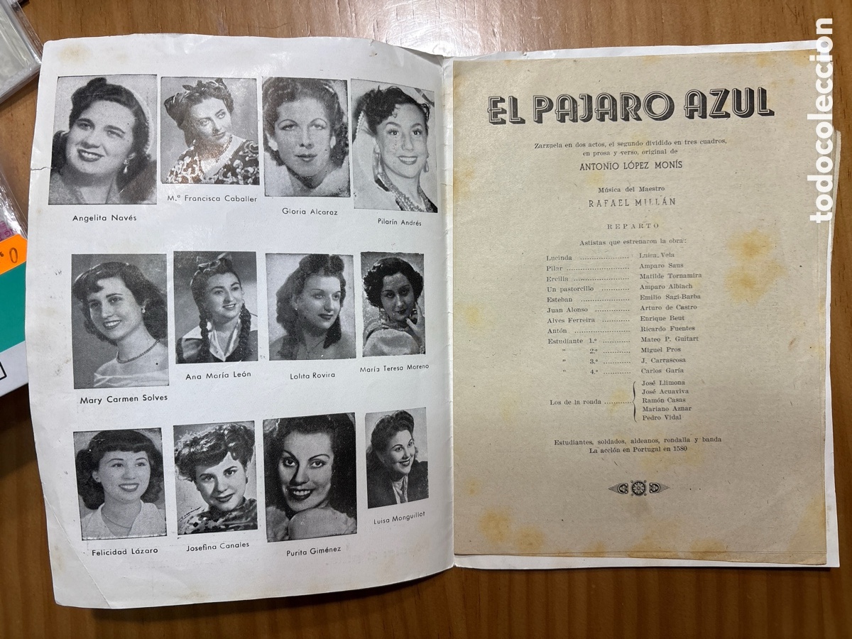 Cat&aacute;logos de m&uacute;sica: 2 programas antiguos de Zarzuela - Foto 3
