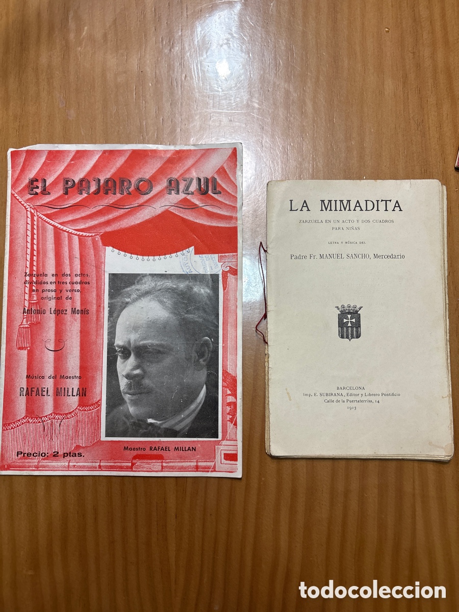 Cat&aacute;logos de m&uacute;sica: 2 programas antiguos de Zarzuela - Foto 1