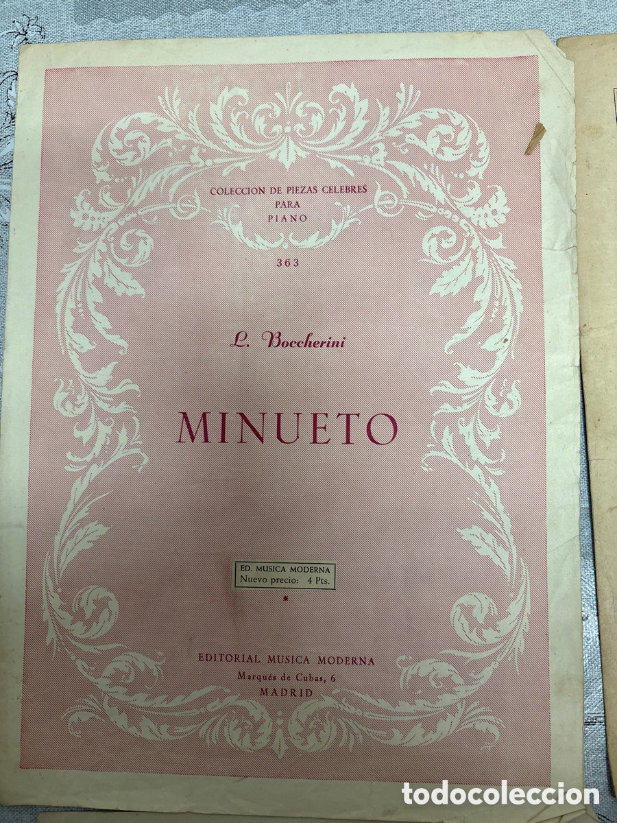 Cat&aacute;logos de m&uacute;sica: 4 partituras antiguas - Foto 2