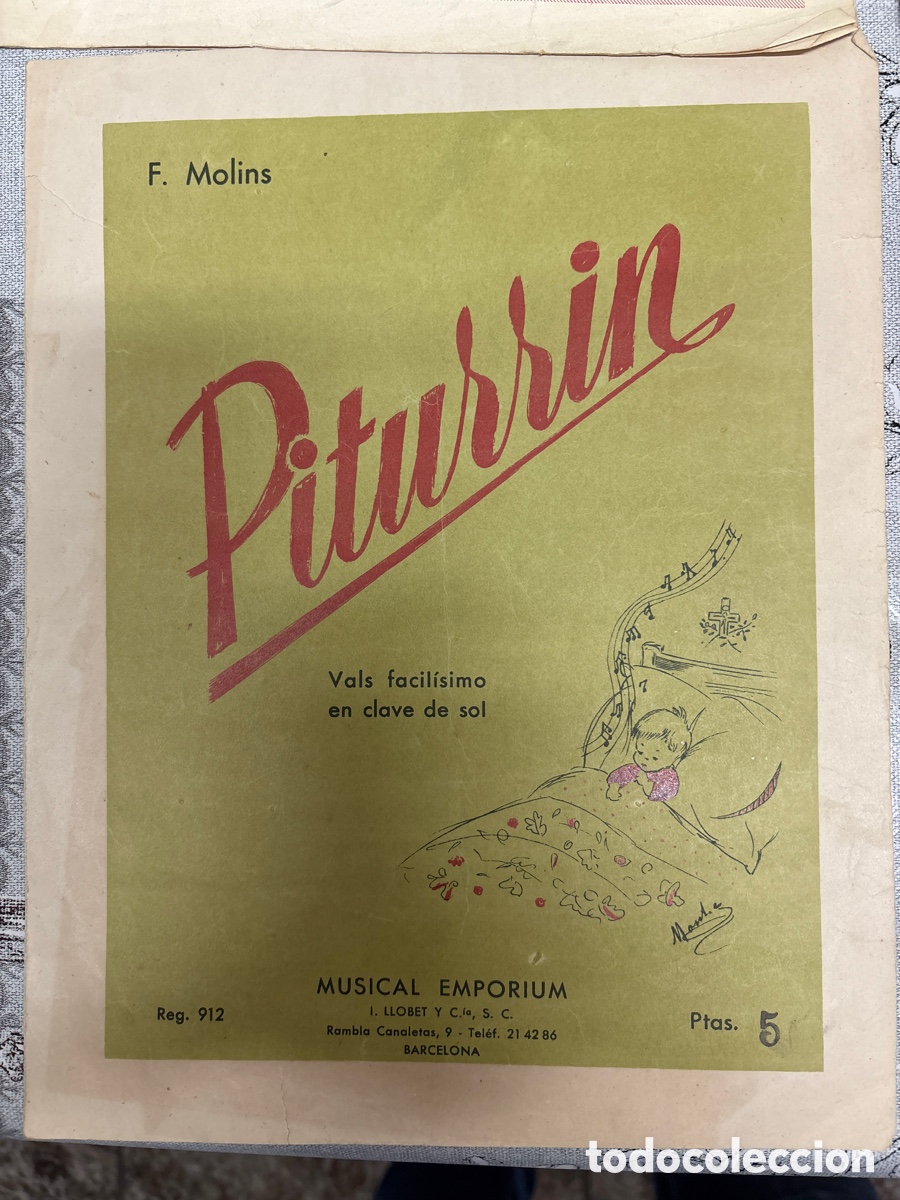 Cat&aacute;logos de m&uacute;sica: 4 partituras antiguas - Foto 4
