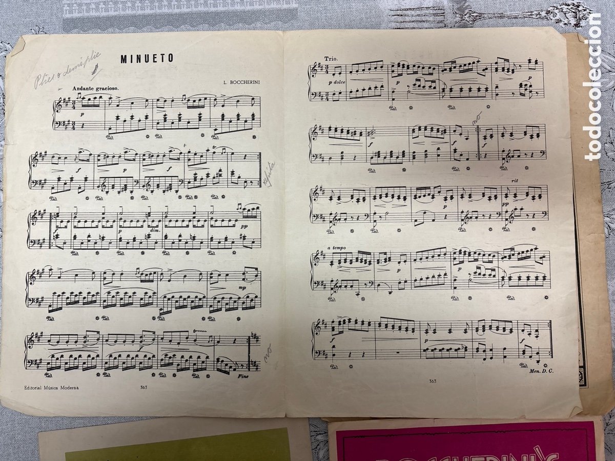 Cat&aacute;logos de m&uacute;sica: 4 partituras antiguas - Foto 6