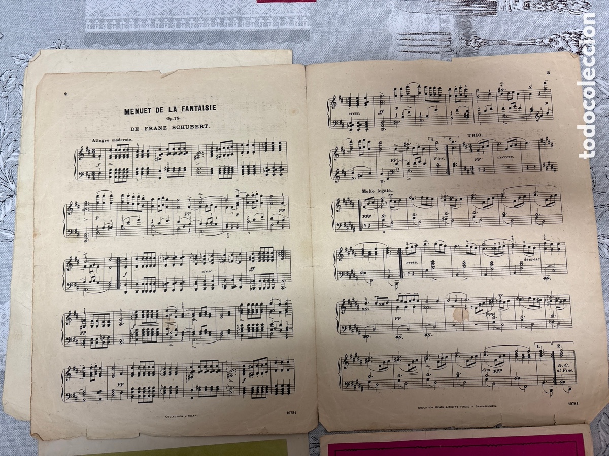 Cat&aacute;logos de m&uacute;sica: 4 partituras antiguas - Foto 7