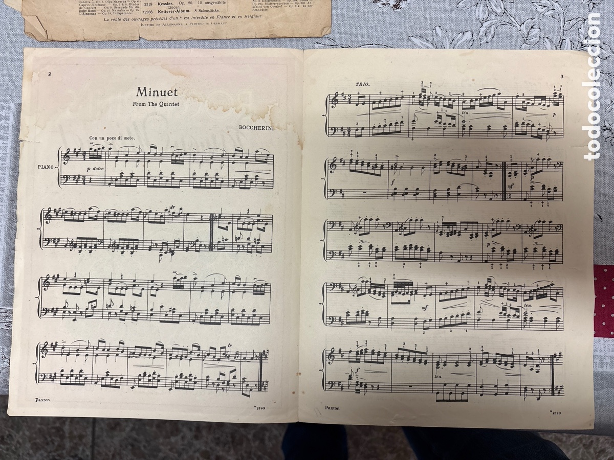 Cat&aacute;logos de m&uacute;sica: 4 partituras antiguas - Foto 9
