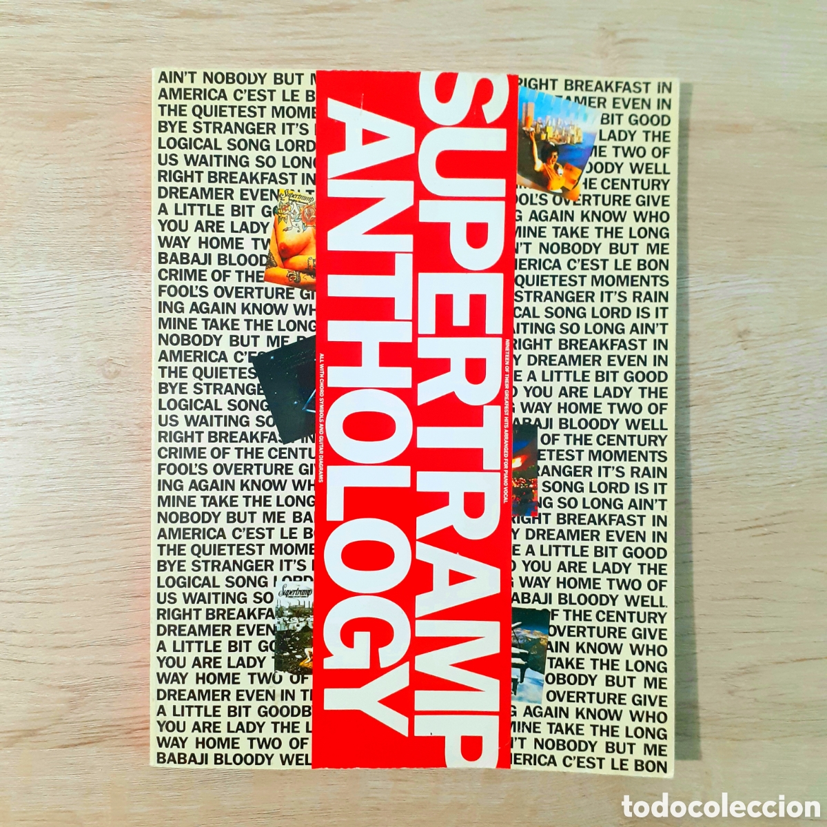Cat&aacute;logos de m&uacute;sica: Libro partituras SUPERTRAMP Anthology - Foto 1