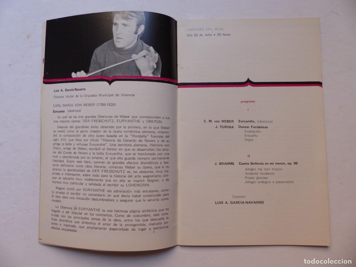 Cat&aacute;logos de m&uacute;sica: PROGRAMA - FESTIVALES DE ESPA&Ntilde;A - A&Ntilde;O 1971 - Foto 8