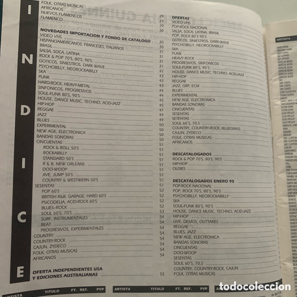 Cat&aacute;logos de m&uacute;sica: catalogo de 1995 de discos del sur - Foto 2