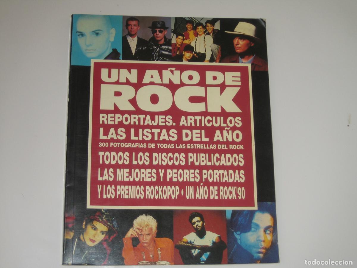 Cat&aacute;logos de m&uacute;sica: DISCOFERTA - LIBRO- UN A&Ntilde;O DE ROCK - Foto 1