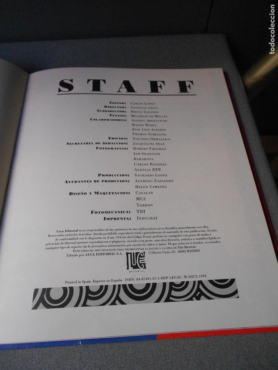 Cat&aacute;logos de m&uacute;sica: THE BEATLES. EL LIBRO - Foto 6