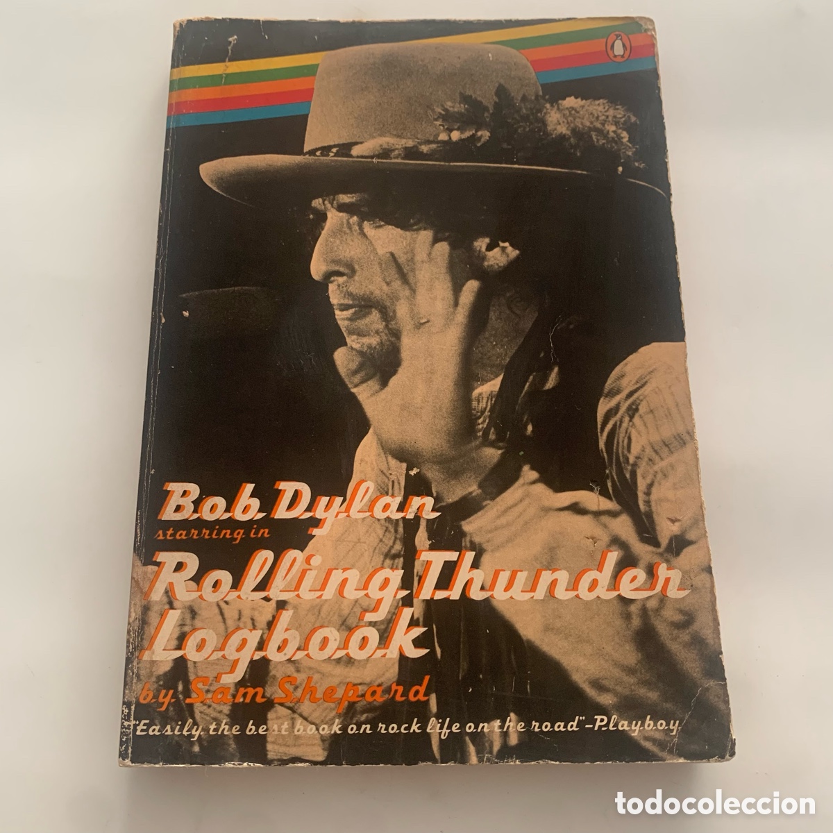 Cat&aacute;logos de m&uacute;sica: LIBRO DE 1978 BOB DYLAN ROLLING THUNDER LOGBOOK - Foto 1