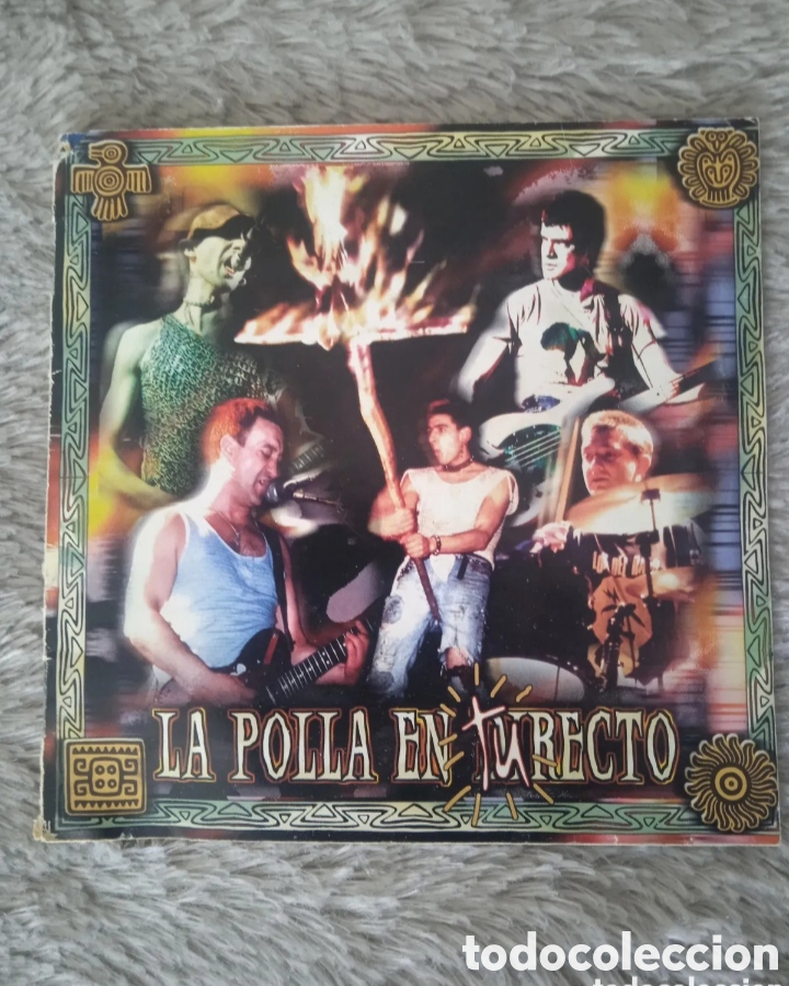 Cat&aacute;logos de m&uacute;sica: Libreto CD La Polla En Tu Recto - Foto 1