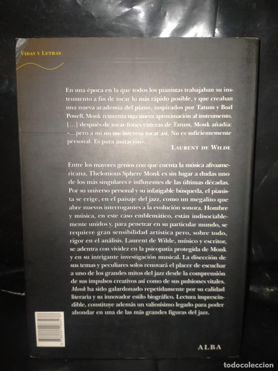 Cat&aacute;logos de m&uacute;sica: LAURENT DE WILDE. MONK .ALBA - Foto 3