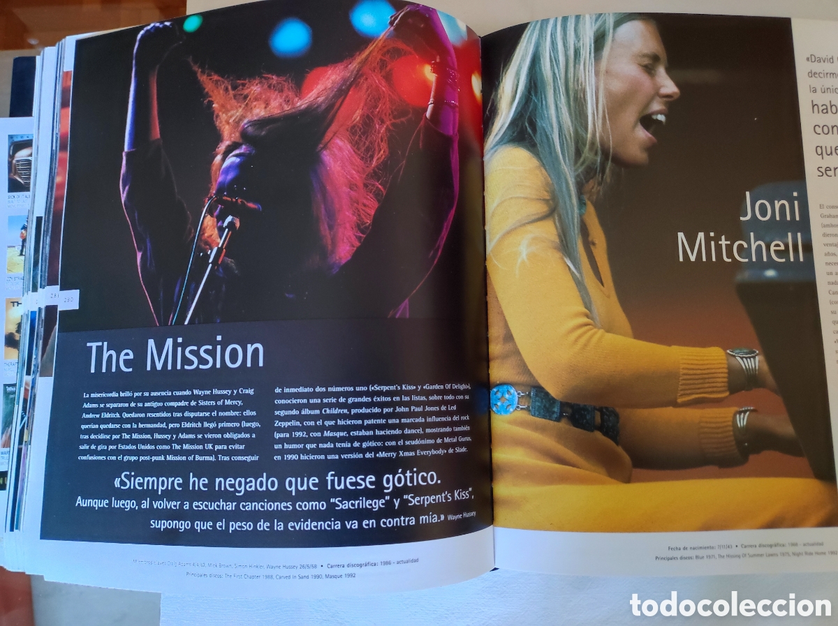 Cat&aacute;logos de m&uacute;sica: EL LIBRO DEL ROCK (ILUSTRADO) - Foto 3