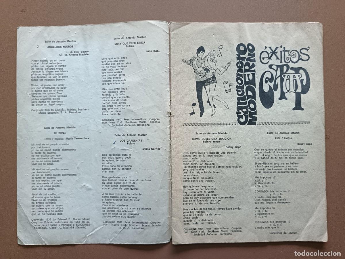 Cat&aacute;logos de m&uacute;sica: CANCIONERO MODERNO: &Eacute;XITOS CAMP - Foto 2