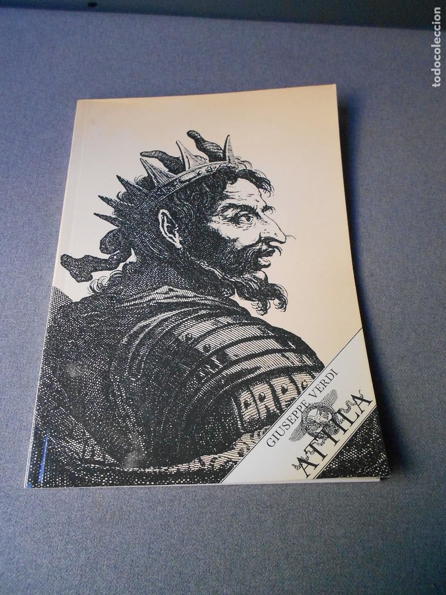 Cat&aacute;logos de m&uacute;sica: LIBRETO DE OPERA ATTILA - Foto 1