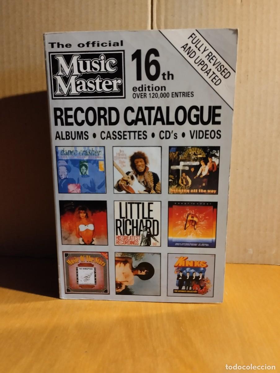 Cat&aacute;logos de m&uacute;sica: MUSIC MASTER RECORD CATALOGUE - Foto 1