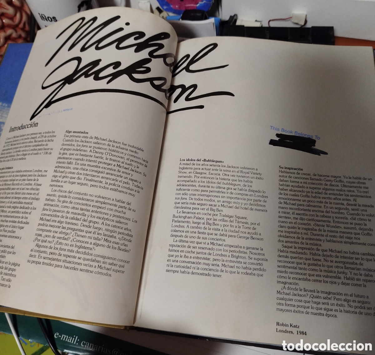 Cat&aacute;logos de m&uacute;sica: Michael Jackson. 1984 - Foto 3