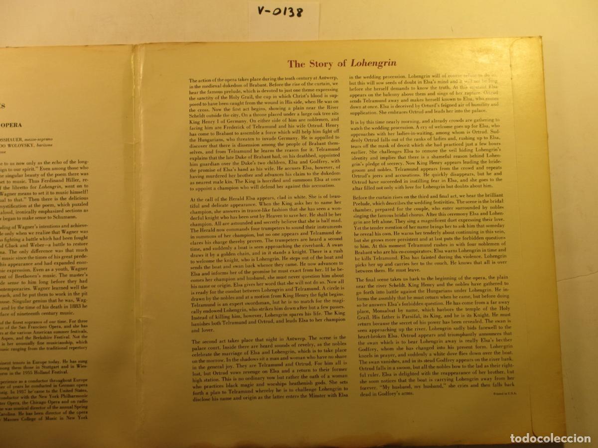 Cat&aacute;logos de M&uacute;sica: Wagner, Chorus And Orchestra Of The Frankfurt Opera, Carl Bamberger