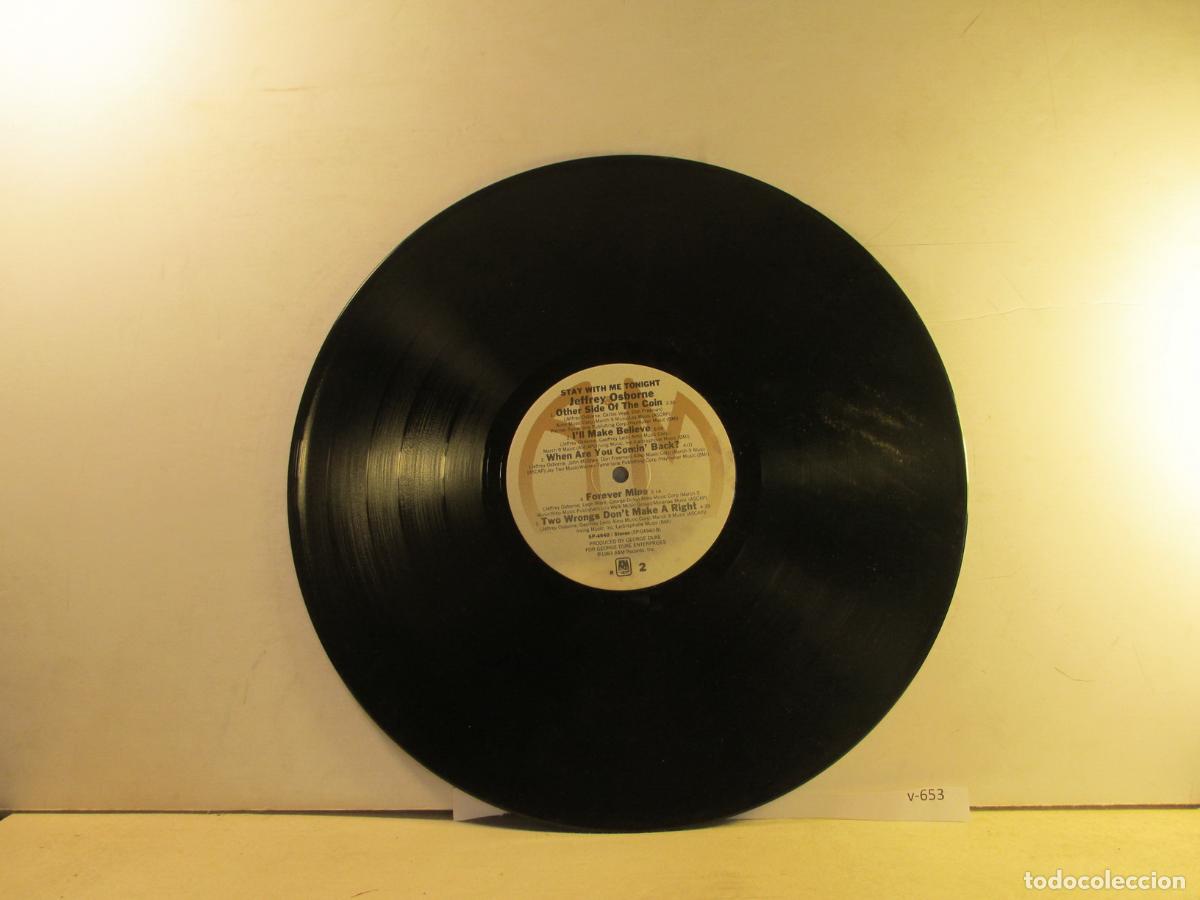 Catalogues de Musique: Jeffrey Osborne ? Stay With Me Tonight 1983