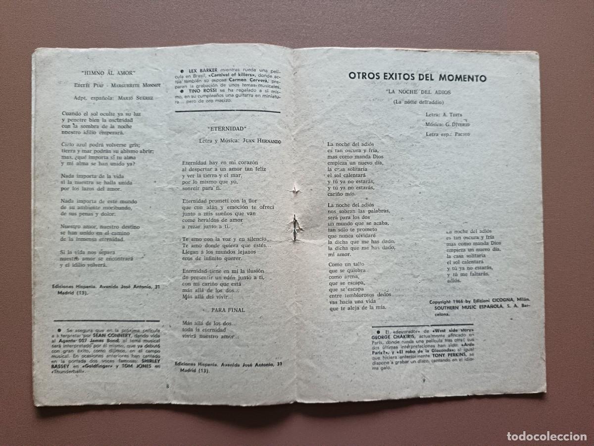 Cat&aacute;logos de m&uacute;sica: RAPHAEL- AS&Iacute; CANTA...1966 - Foto 3
