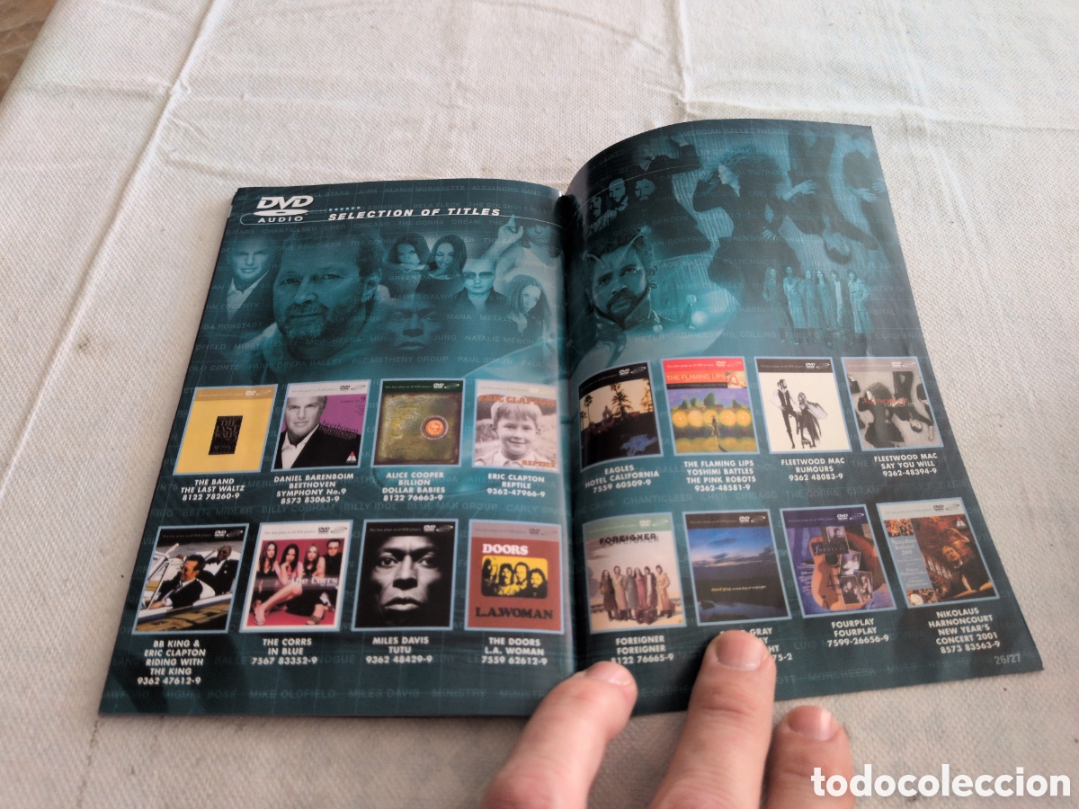 Cat&aacute;logos de m&uacute;sica: Cat&aacute;logo DVDs de Warner Video y Audio 2004 - Foto 4