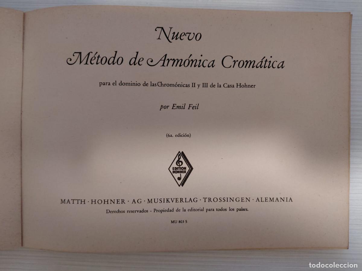 Cat&aacute;logos de m&uacute;sica: NUEVA ESCUELA DE ARM&Oacute;NICA CROM&Aacute;TICA HONNER - Foto 2