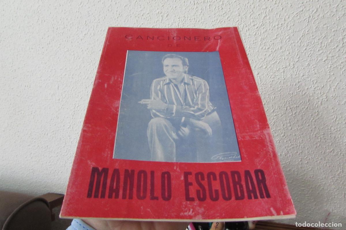 Cat&aacute;logos de m&uacute;sica: CANCIONERO MANOLO ESCOBAR - Foto 1