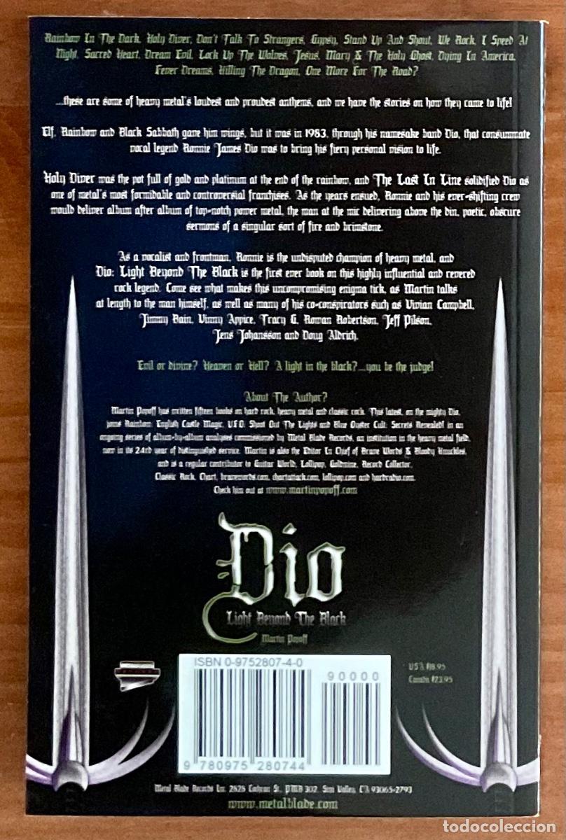 Cat&aacute;logos de m&uacute;sica: DIO - LIGHT BEYOND THE BLACK - Foto 2