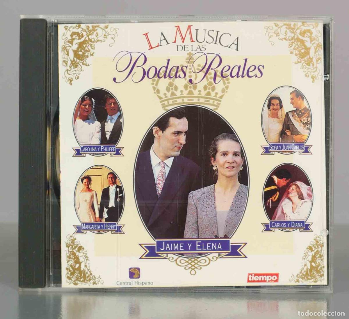 Cat&aacute;logos de M&uacute;sica: CD. La M&uacute;sica de las Bodas Reales - Jaime y Elena - Varios Artistas