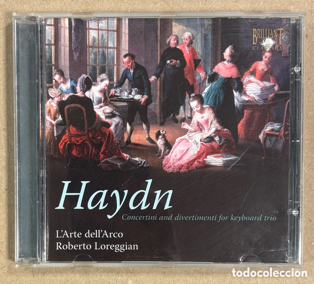 Cat&aacute;logos de M&uacute;sica: CD. HAYDN CONCERTINI AND DIVERTIMENTI FOR KEYBOARD TRIO. ROBERTO LOREGGIAN.
