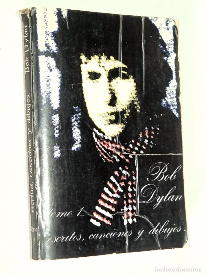 Cat&aacute;logos de M&uacute;sica: ESCRITOS, CANCIONES Y DIBUJOS. Tomo I - DYLAN, Bob.