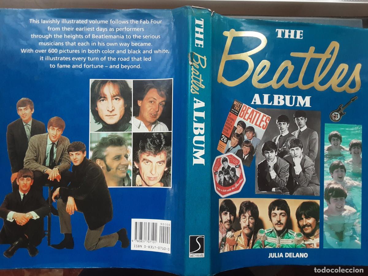 Cat&aacute;logos de M&uacute;sica: The Beatles &aacute;lbum, Julia Delano, en ingl&eacute;s, 300 p&aacute;ginas totalmente ilustrado con fotograf&iacute;as