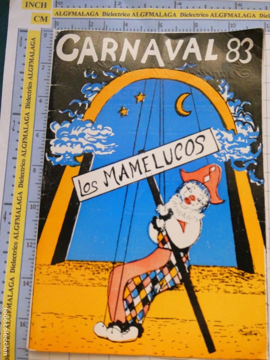 Cat&aacute;logos de M&uacute;sica: LIBRITO LIBRETO CARNAVALES DE TENERIFE. CARNAVAL 83 1983 LOS MAMELUCOS. 2683