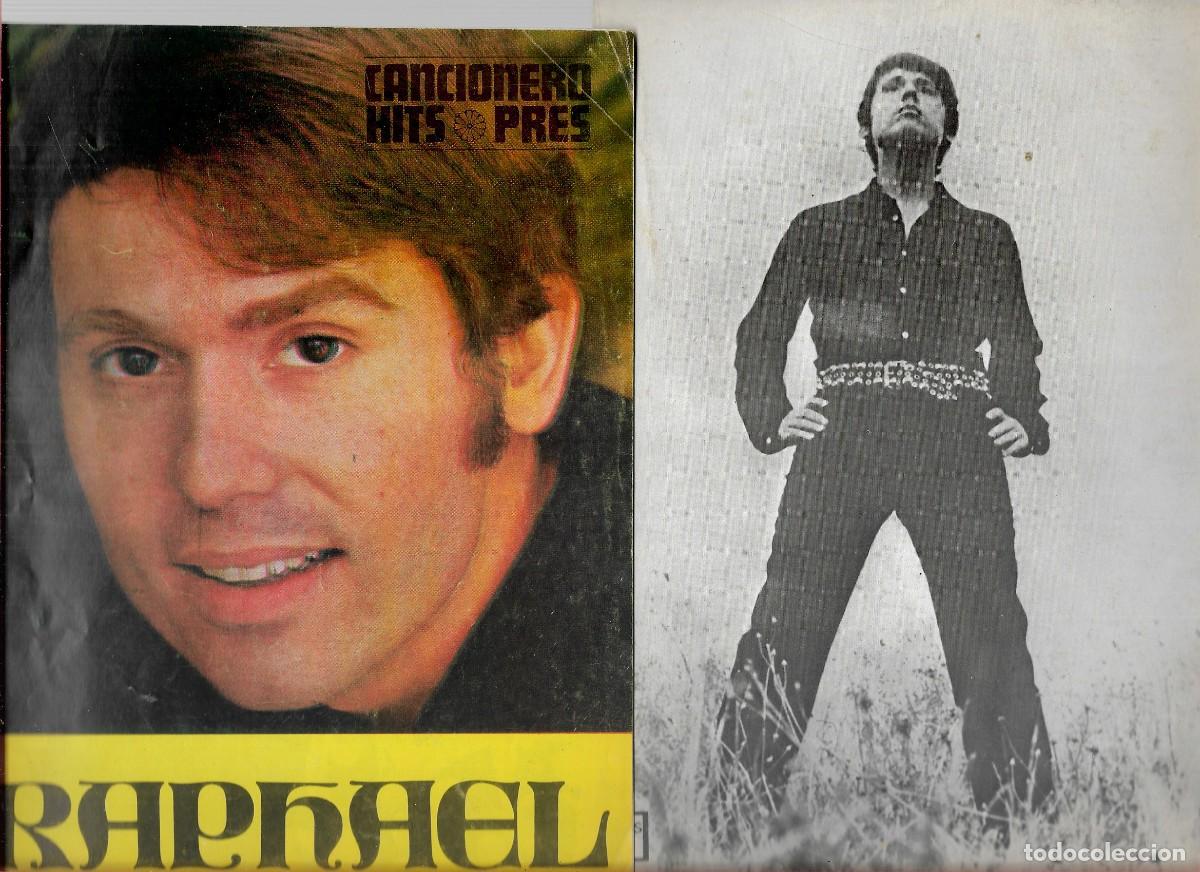 Cat&aacute;logos de M&uacute;sica: LOTE DE 4 CANCIONEROS DE RAPHAEL A&Ntilde;O 1969