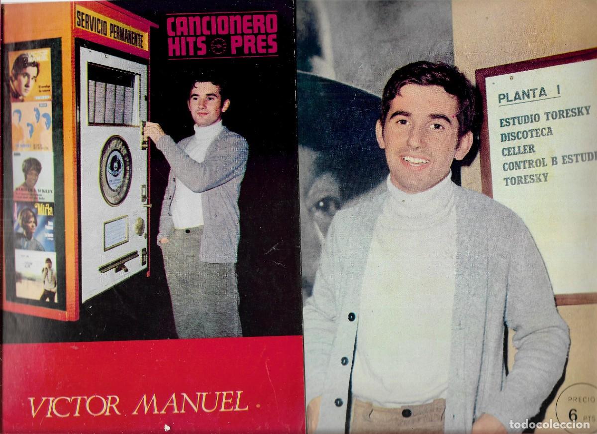 Cat&aacute;logos de M&uacute;sica: LOTE DE 28 CANCIONEROS DE VICTOR MANUEL A&Ntilde;O 1969